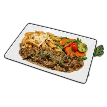 Émincé de bœuf aux champignons